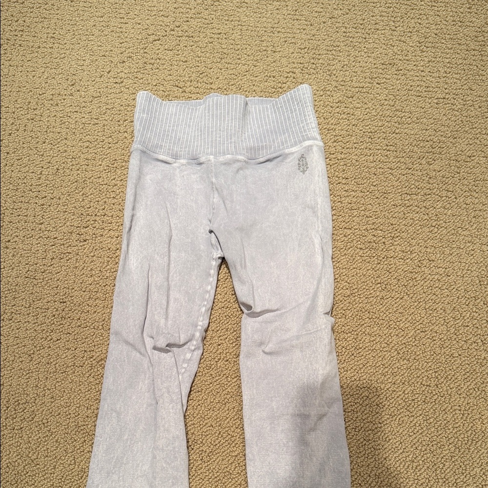 Free people Ribbed Waist Leggings